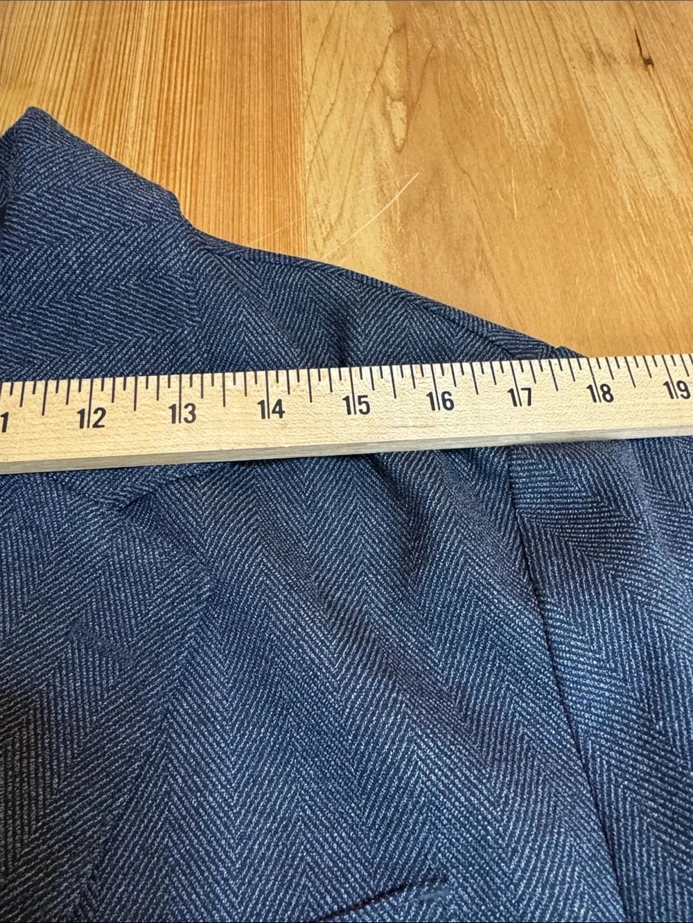 Men's Gray Herringbone‎ Blazer - Classic Two-Button Jacket